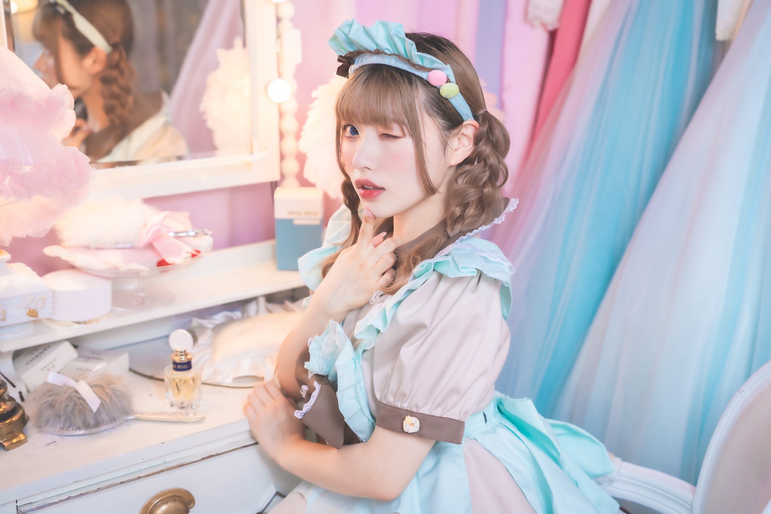 お店に働いてるのは全員女の子！