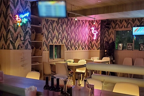 Tropical Paradise Bar Flamingo