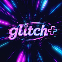 glitch+