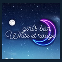 girl’s bar White et rouge